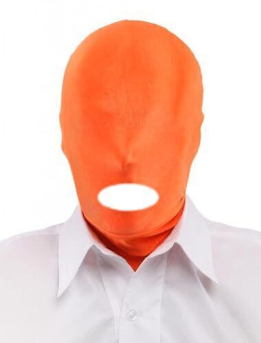 5127 and Spandex Open Mouth Hood Zentai Stretch Mask for Halloween Costumes
